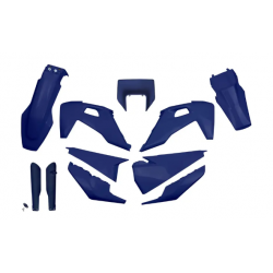 Комплект пластмаси UFO Husqvarna TX 20-22, TE/FE 20-23 Син Комплект пластмаси UFO Husqvarna TX 20-22, TE/FE 20-23 Син